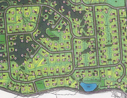 Ashford Project Map of Inniscrone Golf Course Project
